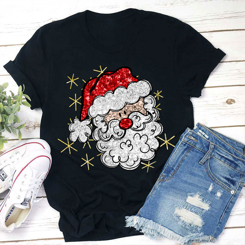 Cute Hands Christmas Tree Teacher T-Shirt Sale-Teachersgram