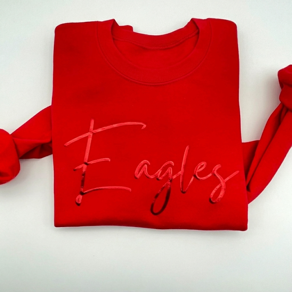 Personalized Mascot Letter Sport Teacher Sweatshirt