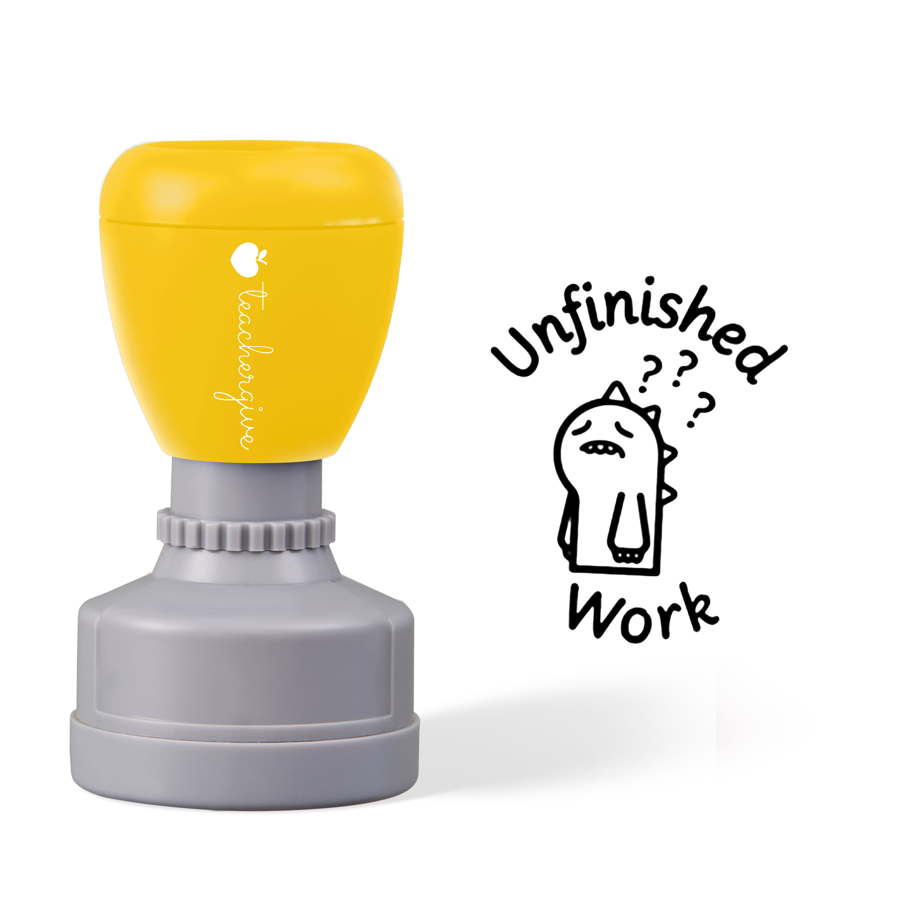 Unfinished Work Stamp