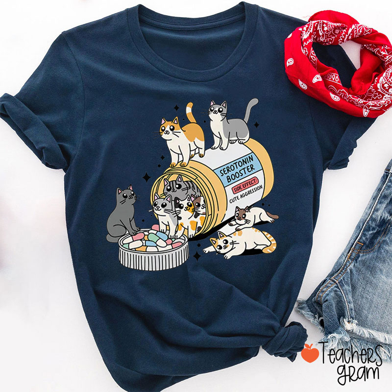 Serotonin Booster Teacher T-Shirt