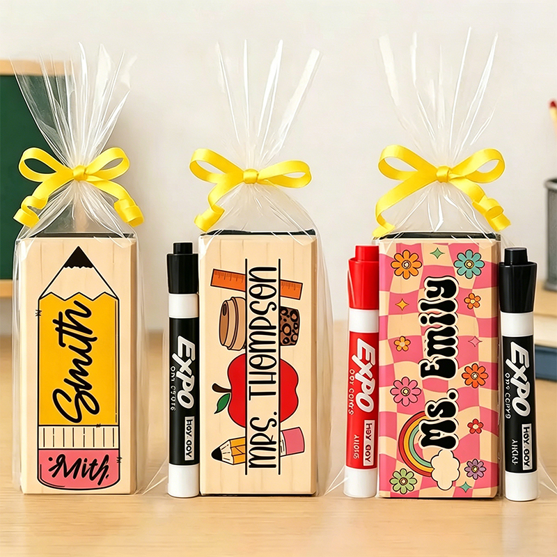 Personalized Name Teacher Whiteboard Eraser