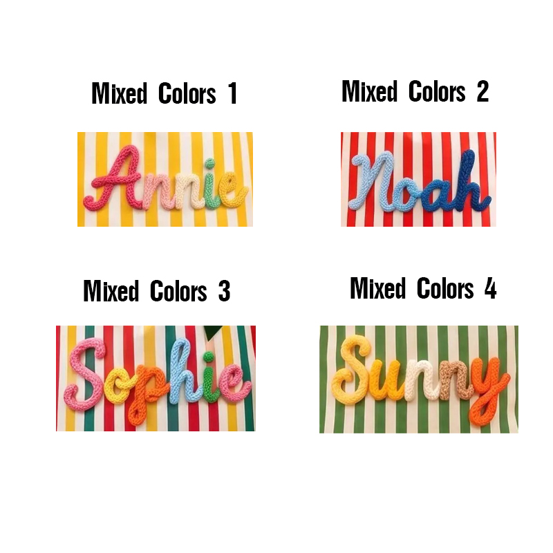 Personalized Embroidered Name Large Striped Teacher Christmas Gift Bag