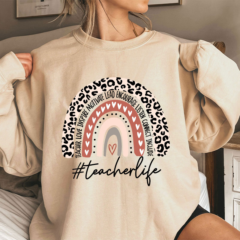 Love Inspire Motivate Lead Teacher Sweatshirt