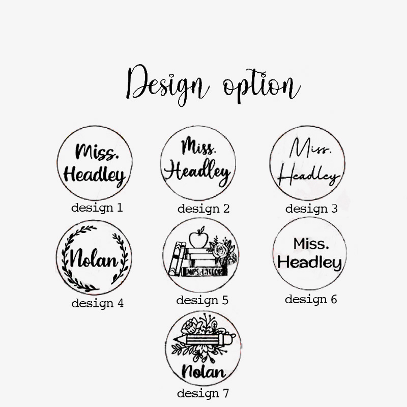 Personalized Colorful Books Beaded Teacher Lanyard