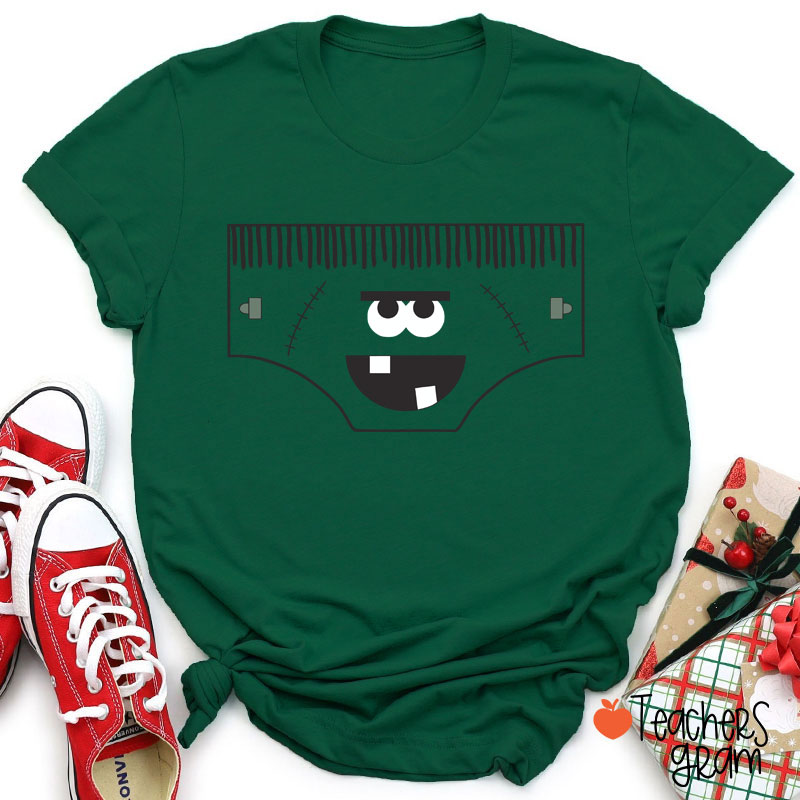 Personalized Book Character Halloween Teacher T-Shirt