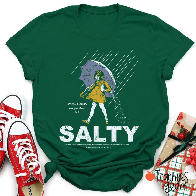 Salty Girl Teacher T-Shirt