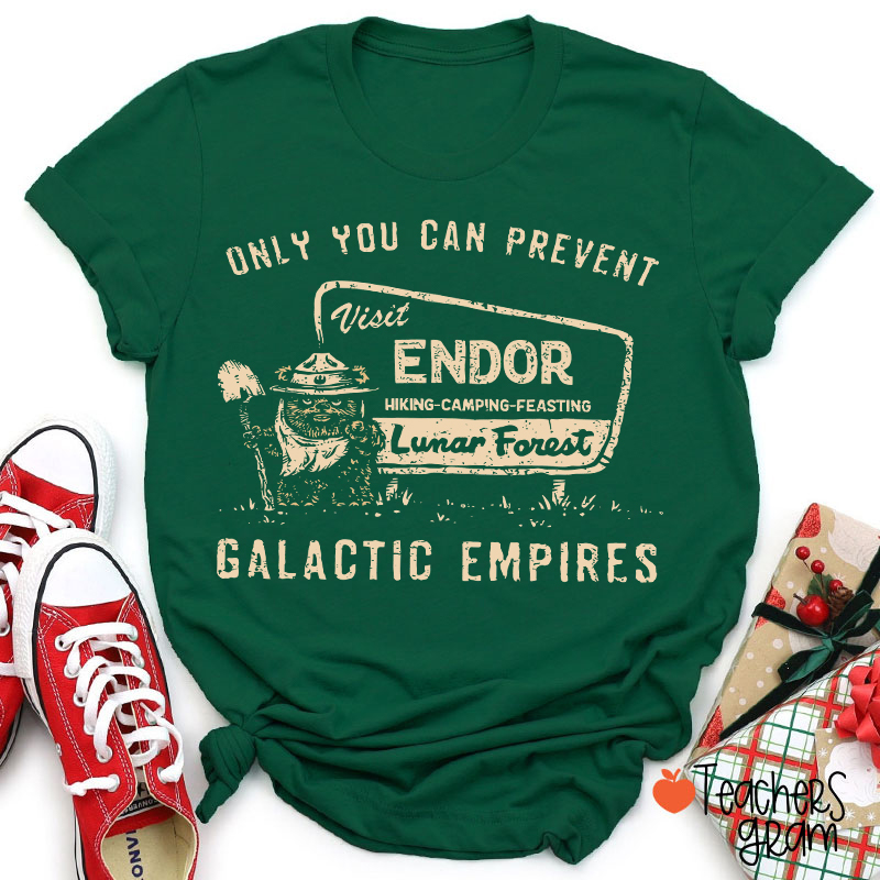 Only You Can Prevent Galactic Empires Teacher T-Shirt