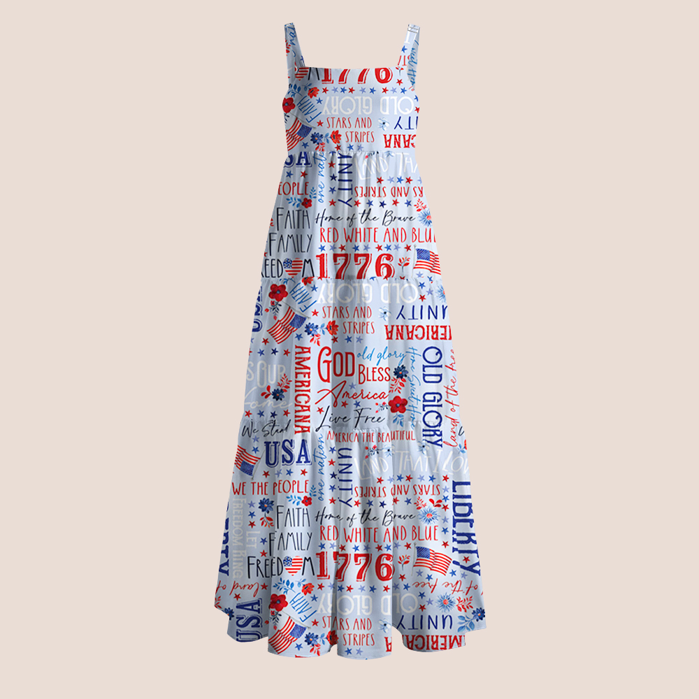 We The People Teacher Slip Dress