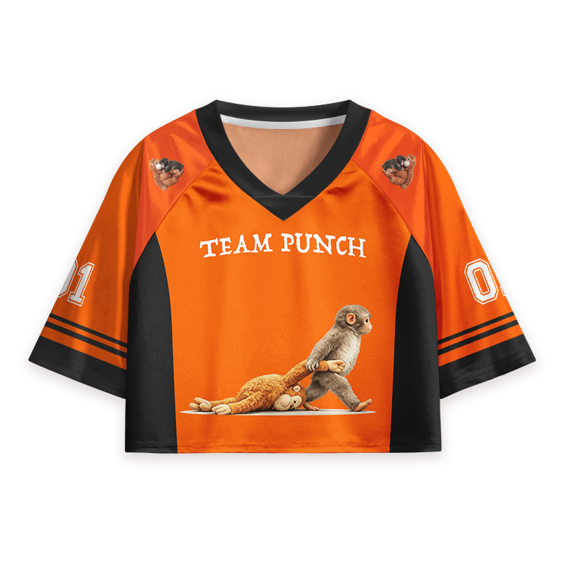 Team Punch Comfort Colors Teacher Crop Jersey