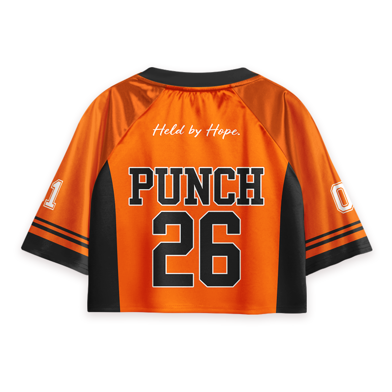 Team Punch Comfort Colors Teacher Crop Jersey