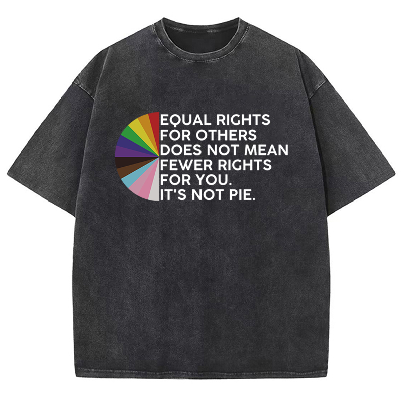 Equal Rights For Others Teacher Washed T-Shirt
