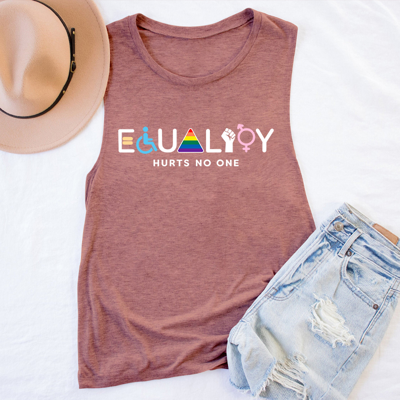 Equality Hurts No One Teacher Tank Top