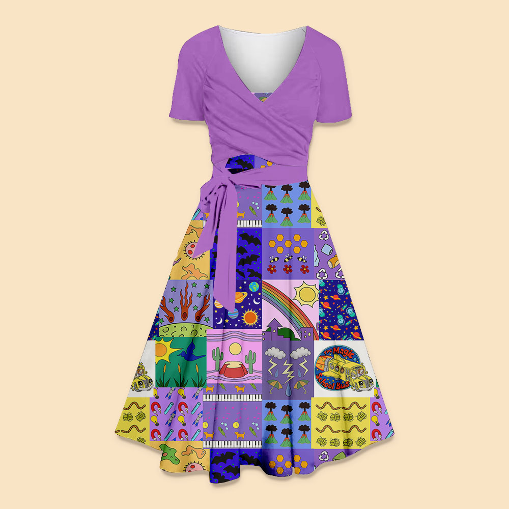 Take Chances Make Mistakes Get Messy Teacher Uspender Long Skirt Top Suit
