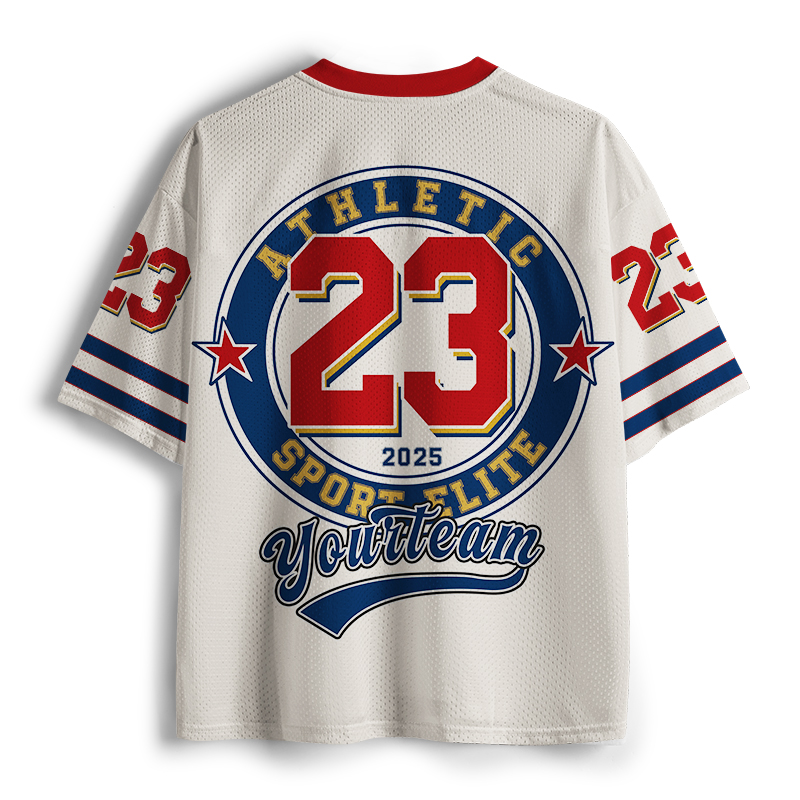 Personalized Team Name And Number Athletic Sports Elite Teacher Mesh Jersey