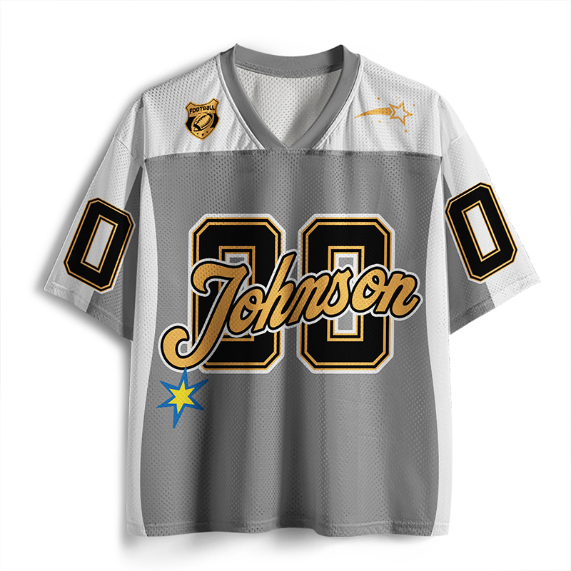 Personalized Team Name And Number Never Give Up Teacher Mesh Jersey