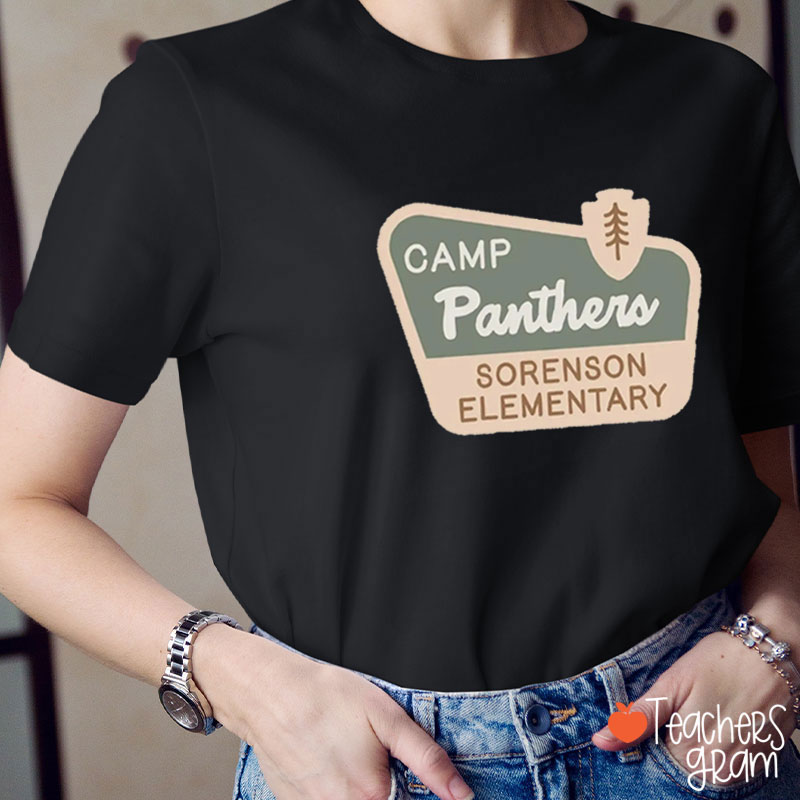 Personalized Nature Classroom Camp Teacher T-Shirt