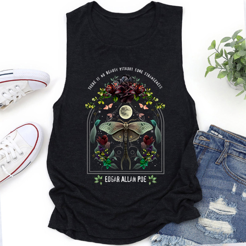 There Is No Beauty Without Some Strangeness Teacher Tank Top