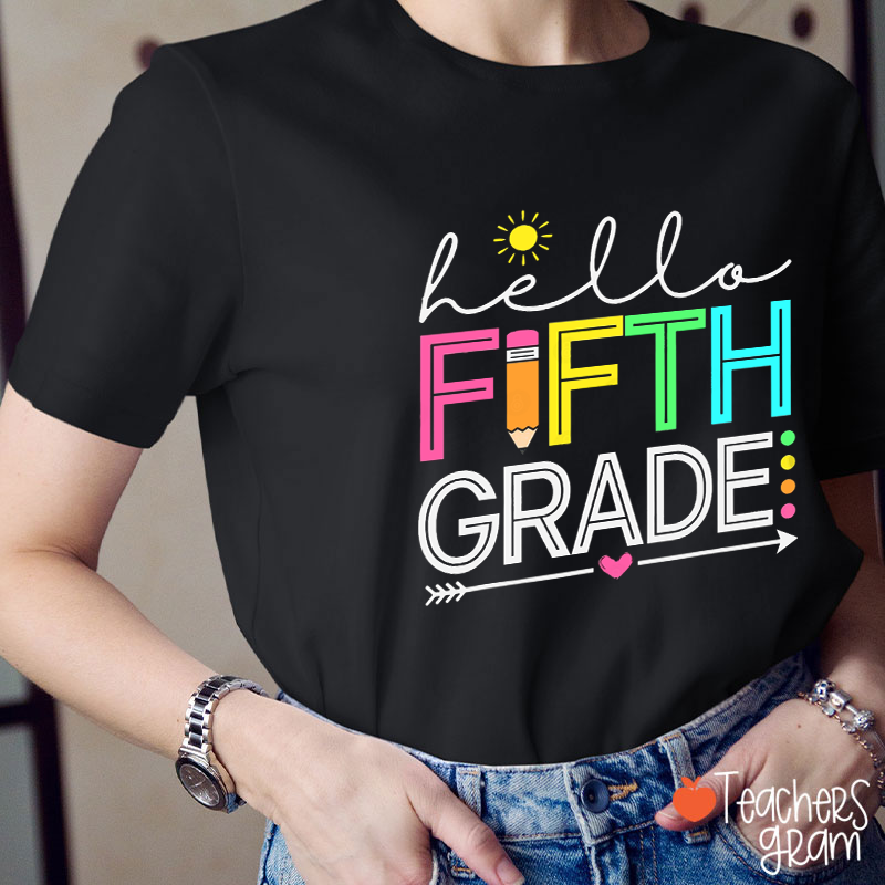 Personalized Hello My Class Teacher T-Shirt