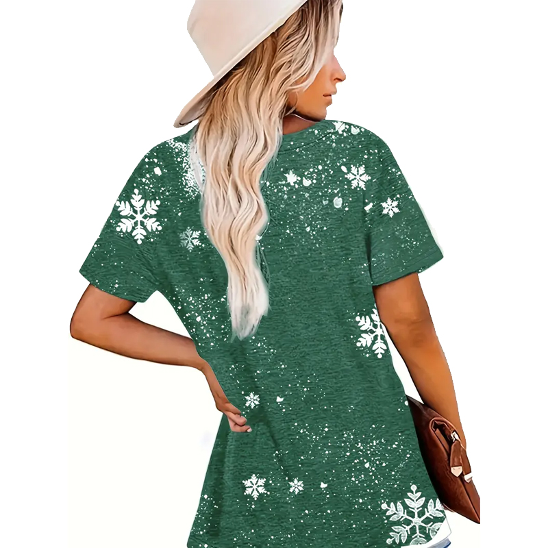 Tis The Season Teacher Printed T-Shirt