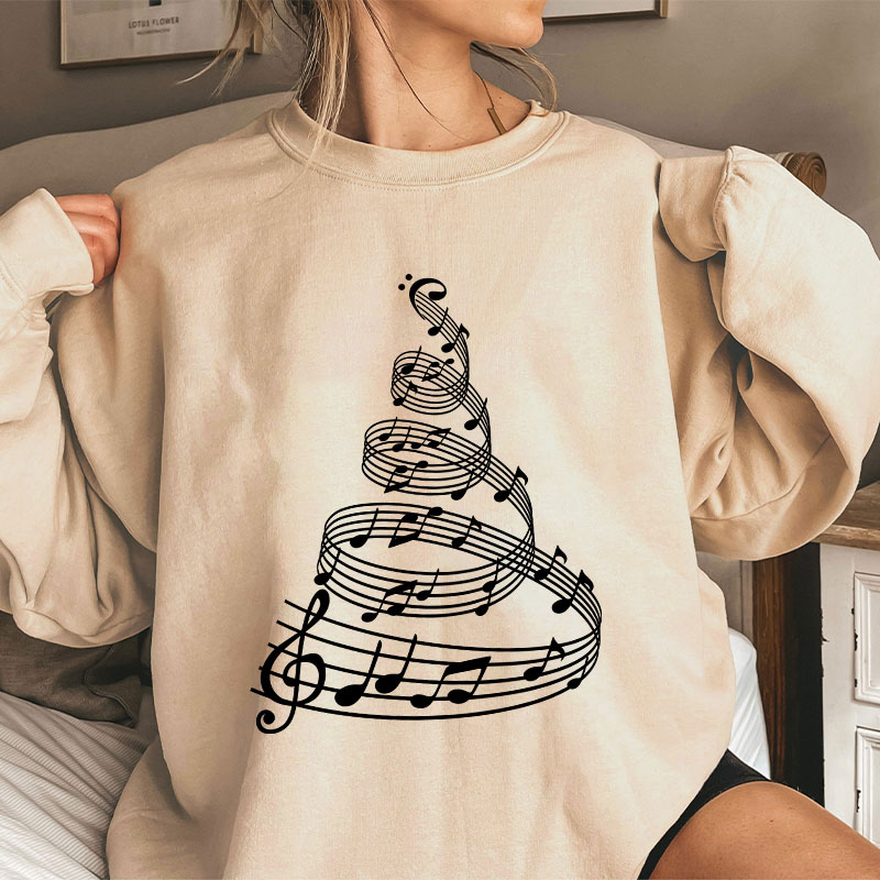 Let's Have A Jolly Musical Night Teacher Sweatshirt