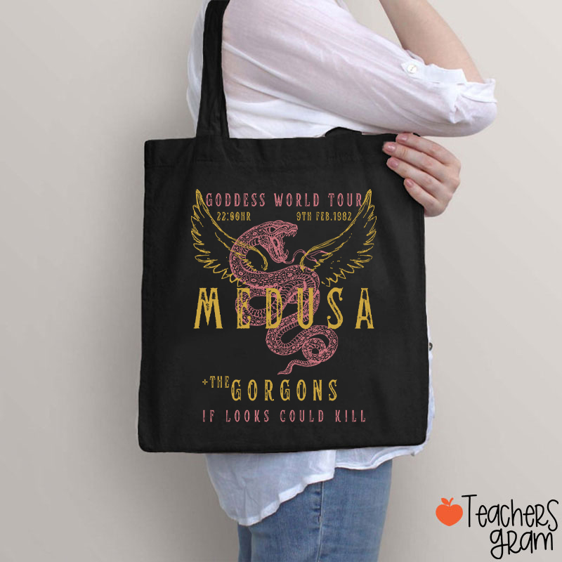 Medusa The Gorgons Teacher Tote Bag