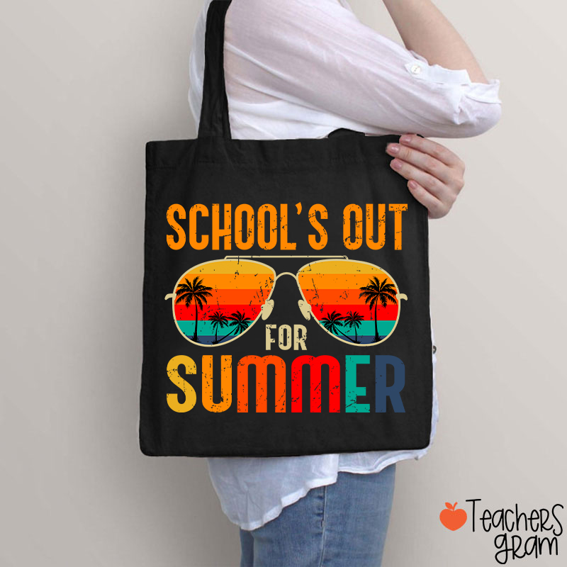School's Out For Summer Teacher Tote Bag