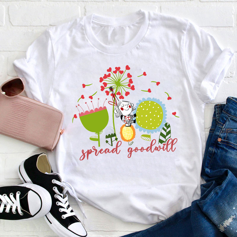 Spread Goodwill Teacher T-Shirt