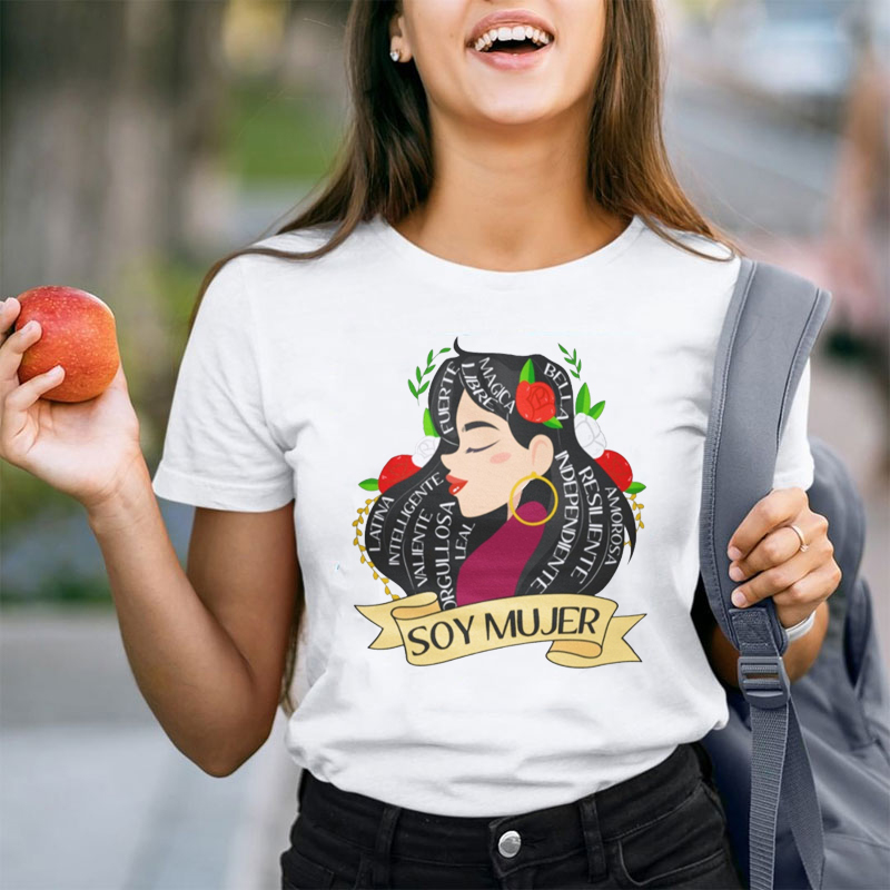 Soy Mujer Latina Spanish Teacher T-Shirt