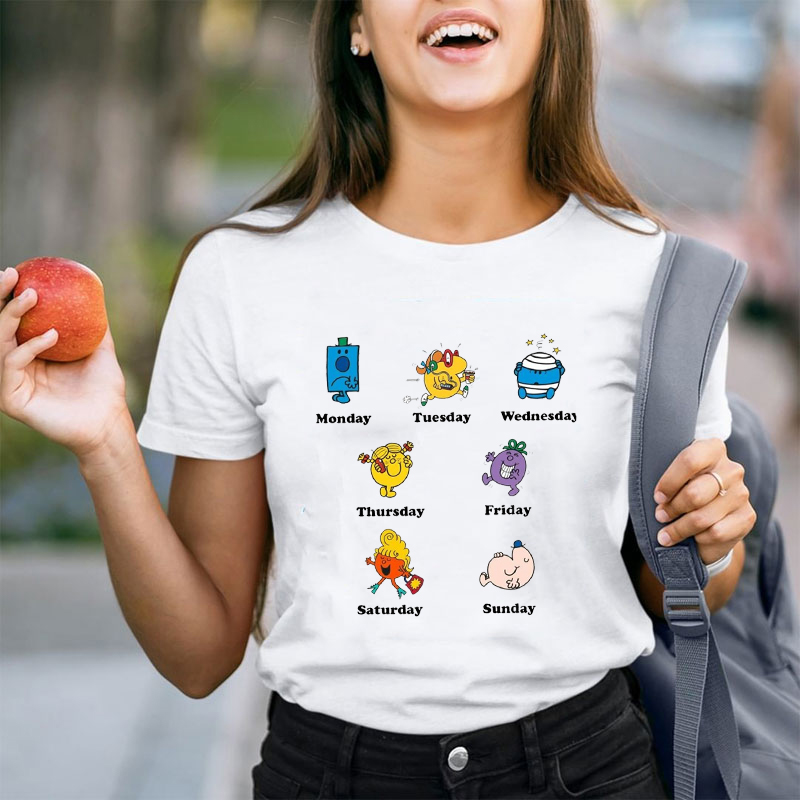 My Week Life Teacher T-Shirt