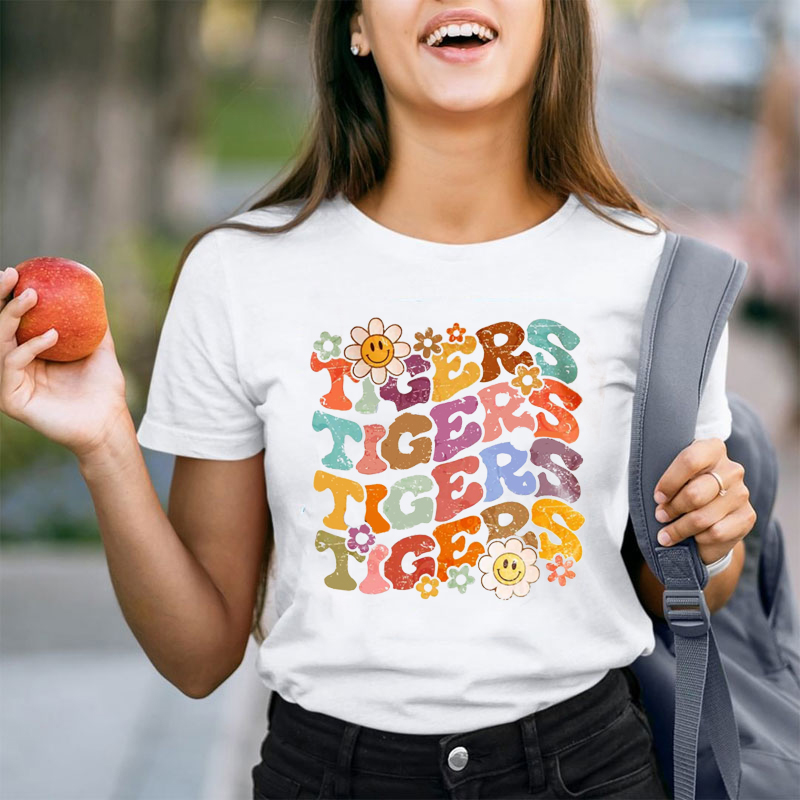 Personalized Comfort Color Go Team Teacher T-Shirt
