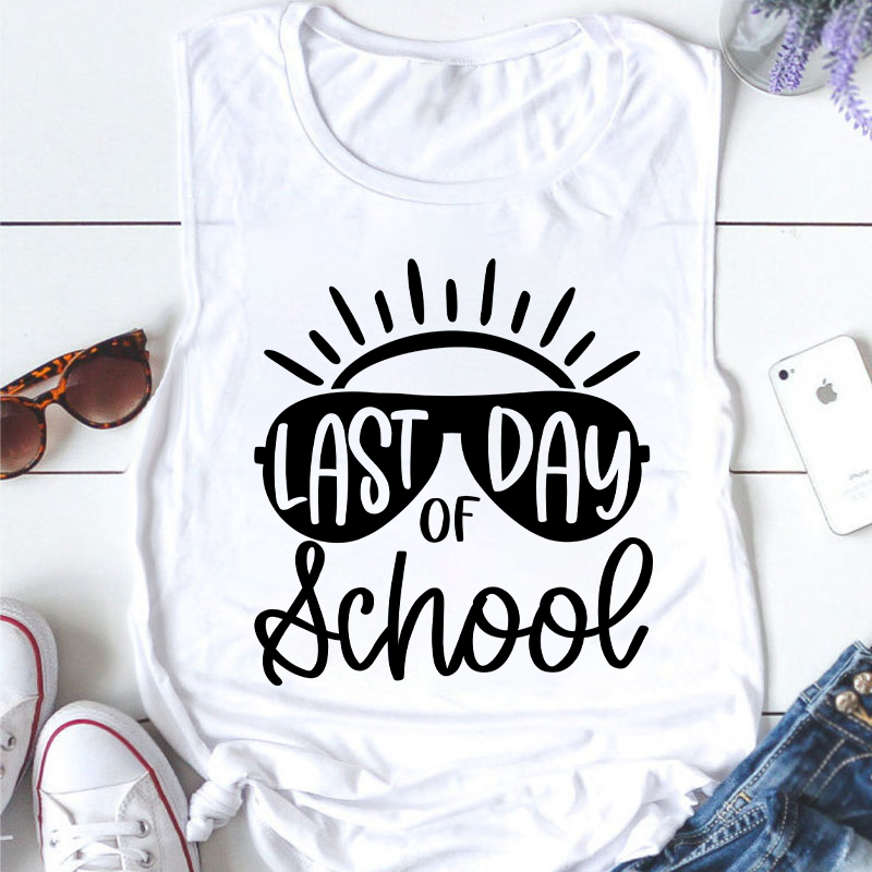 Last Day Of School Teacher Tank Top