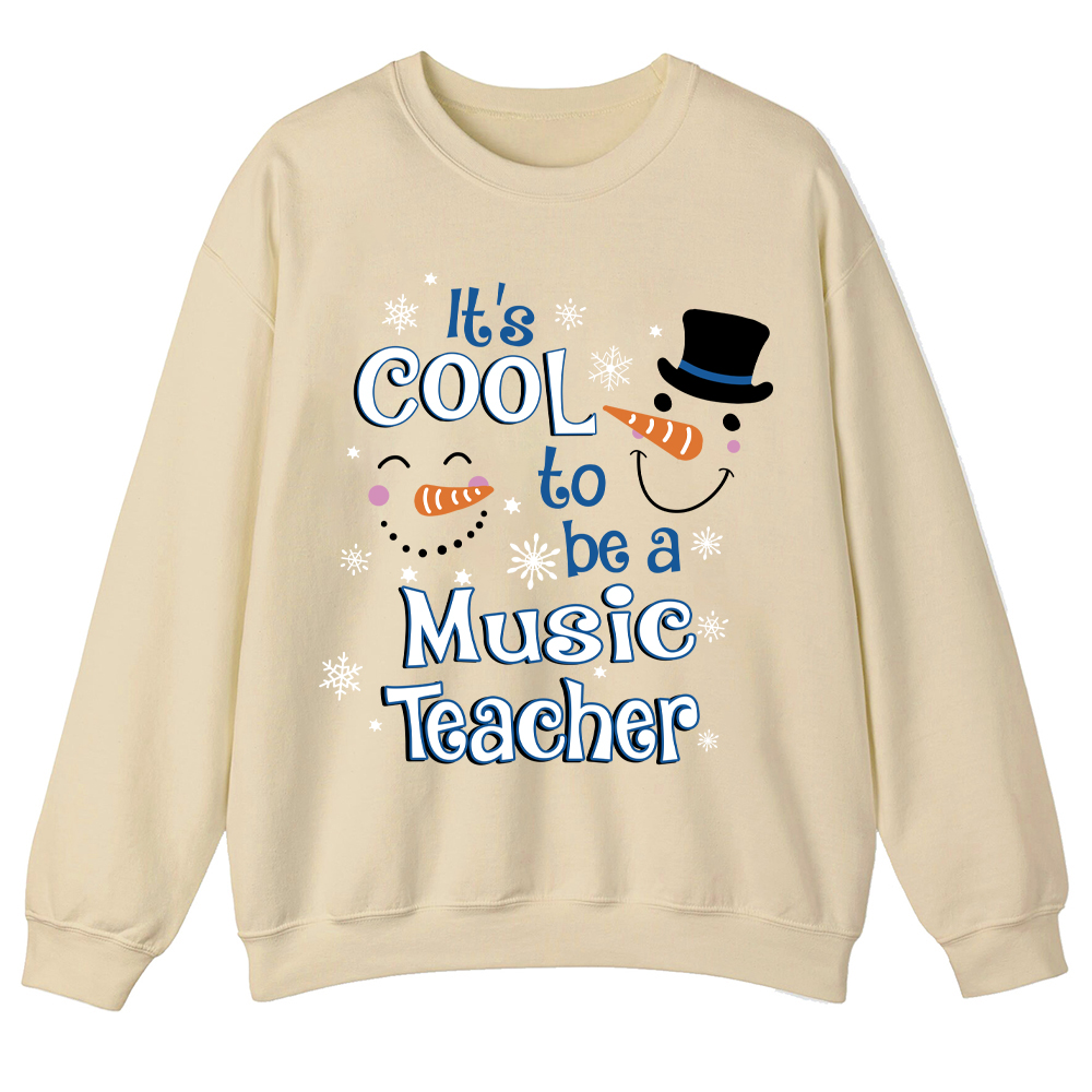 Personalized It's Cool To Be A Teacher Teacher Sweatshirt