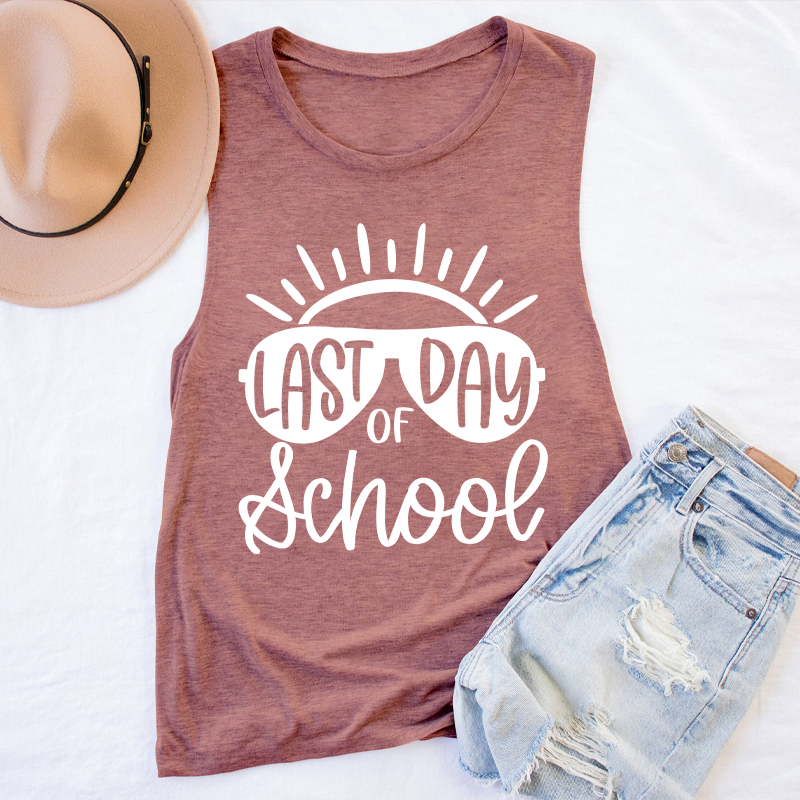 Last Day Of School Teacher Tank Top