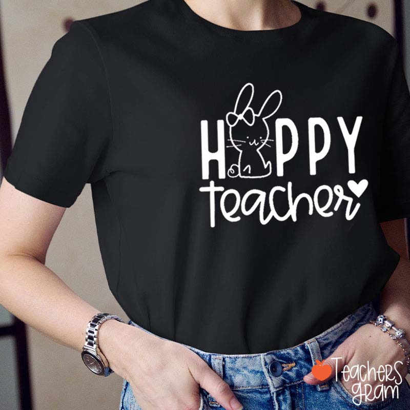 Happy Hoppy Teacher Tee