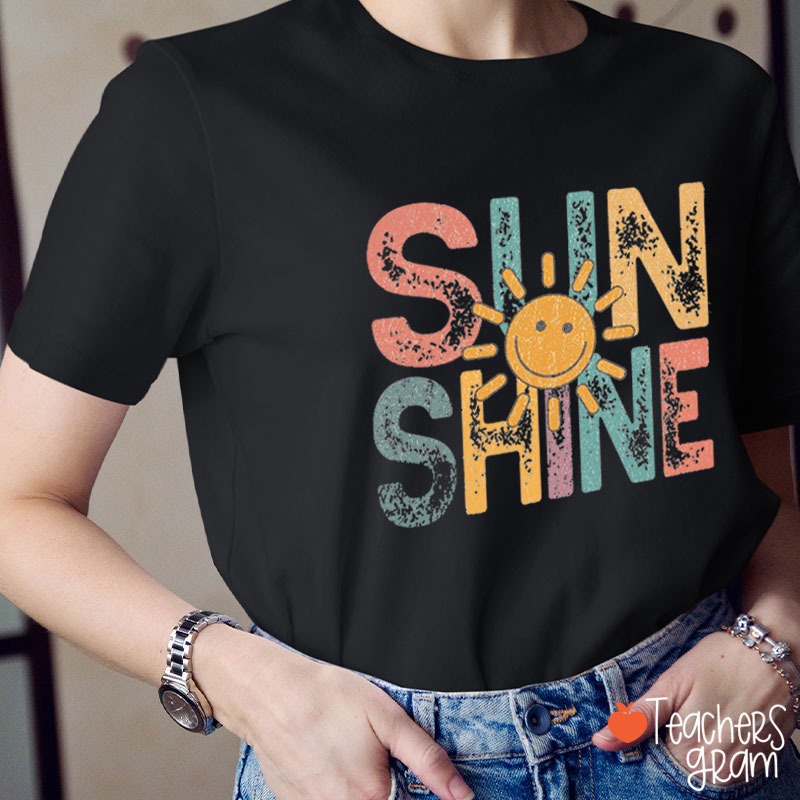 Hello Sunshine Hello Summer Teacher T-Shirt
