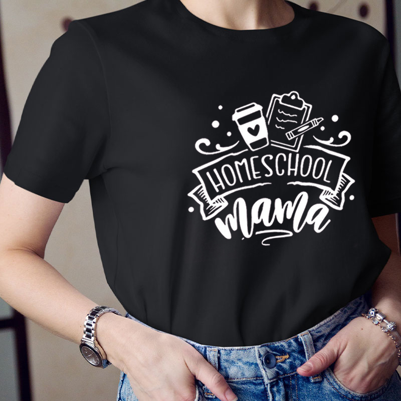 It's Me I'm Homeschool Mama Teacher T-Shirt