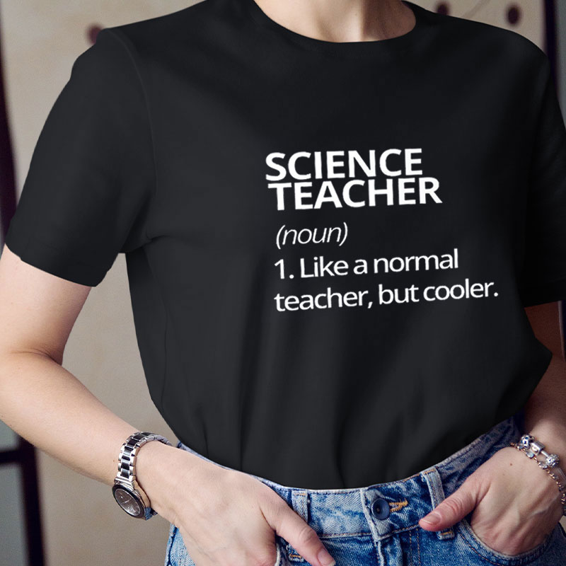 Personalized Like A Normal Teacher But Cooler Teacher T-Shirt