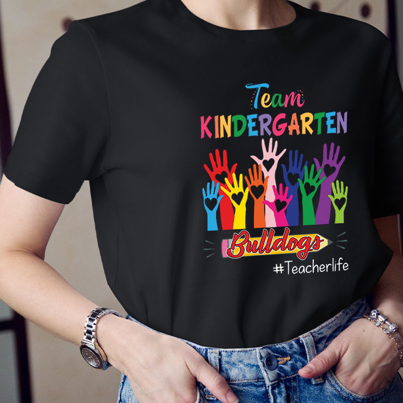 Personalized We Are All Part Of The Collective Teacher T-Shirt