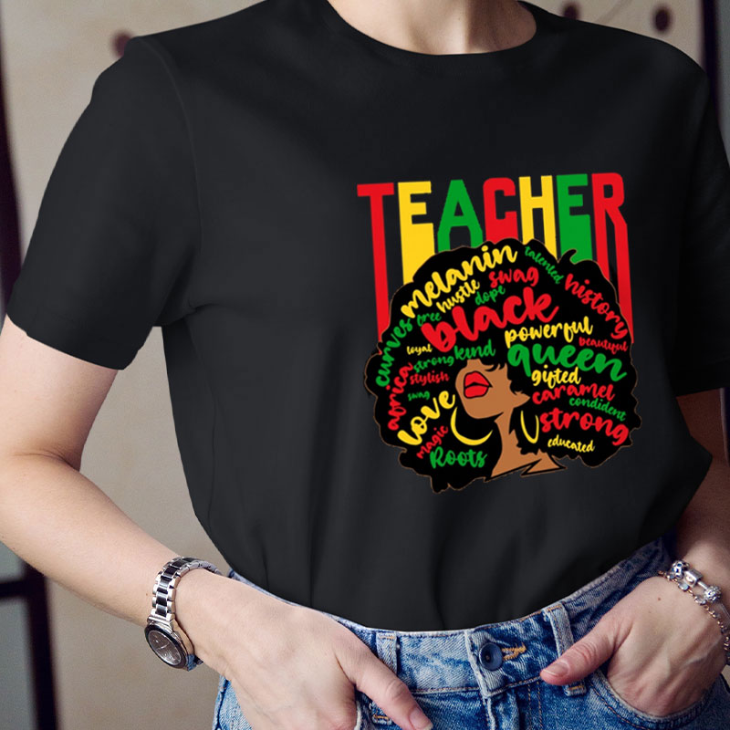 Swag Queen Teacher T-Shirt
