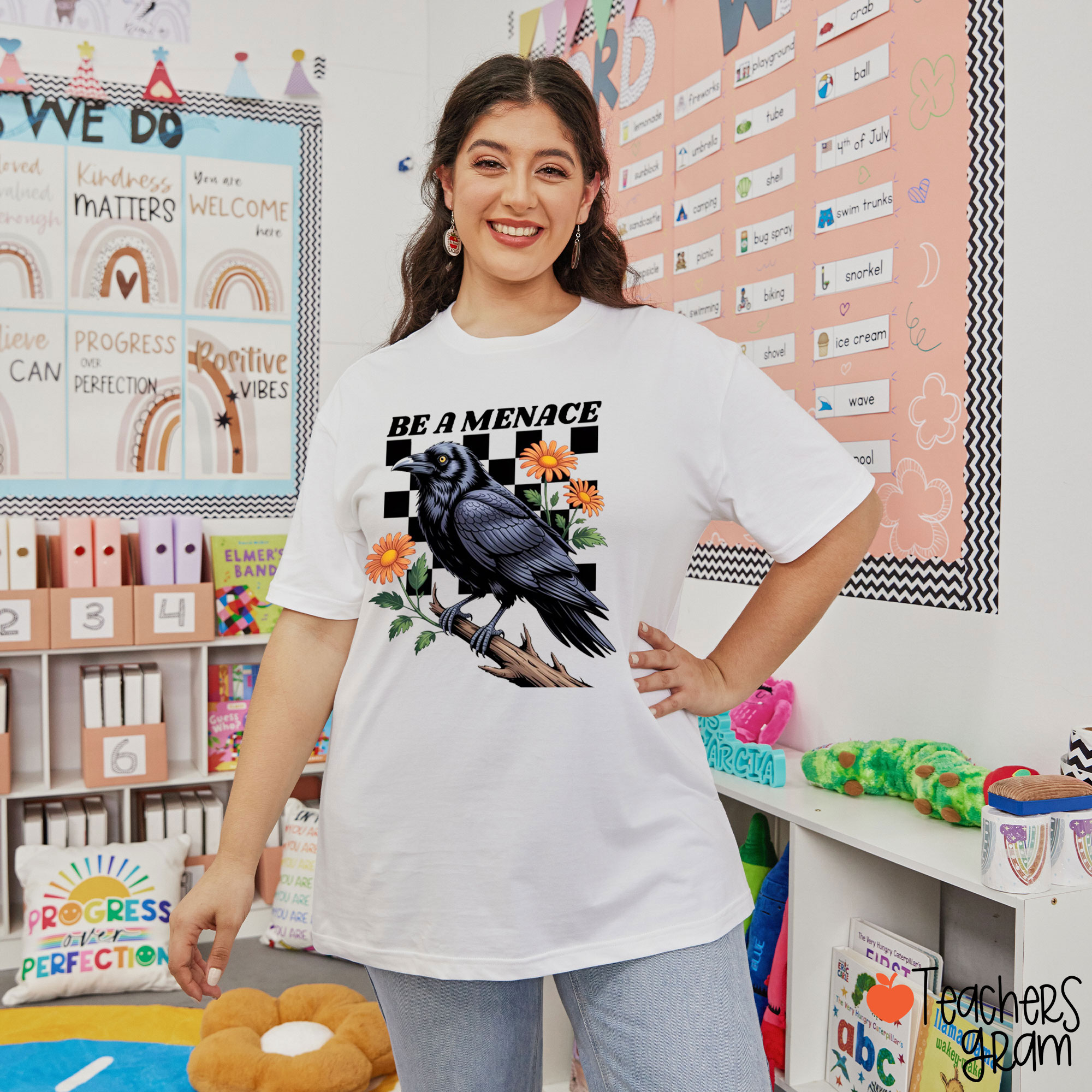 Be A Menace Teacher T-Shirt