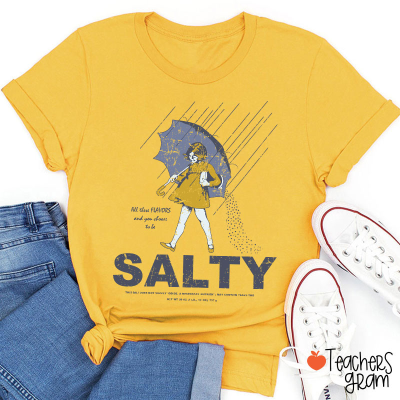 Salty Girl Teacher T-Shirt