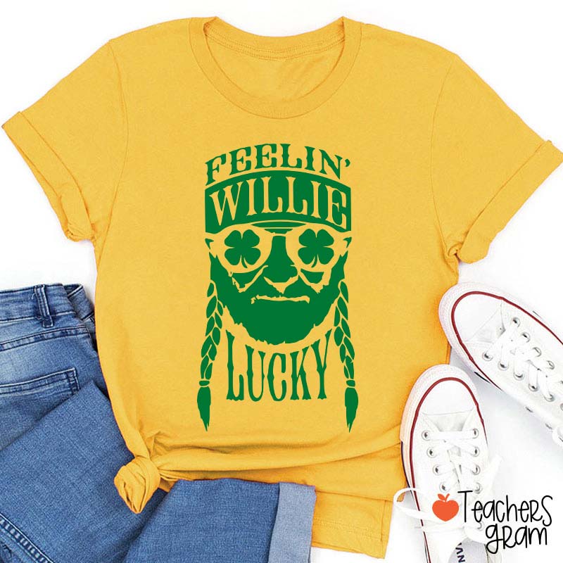 Feelin' Really Lucky Teacher T-Shirt