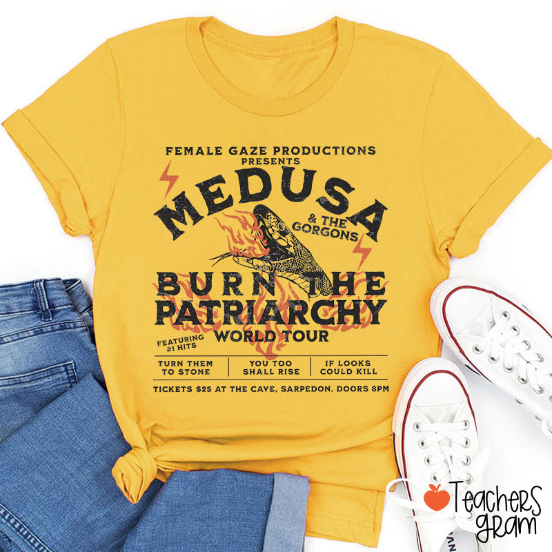 Female Gaze Productions Medusa Teacher T-Shirt