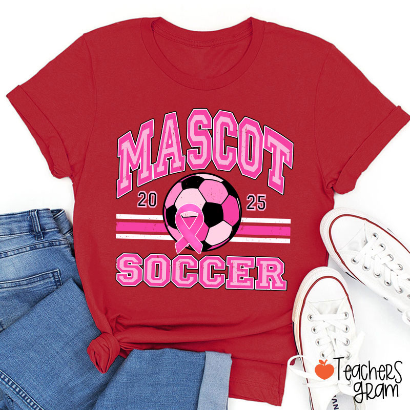 Personalized Mascot And Sport Breast Cance Teacher T-Shirt
