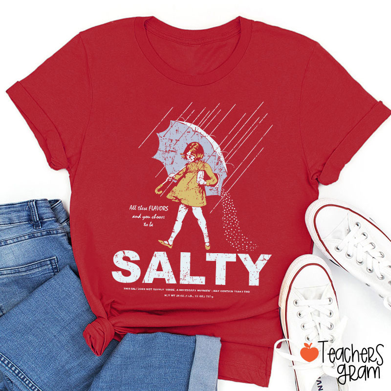 Salty Girl Teacher T-Shirt