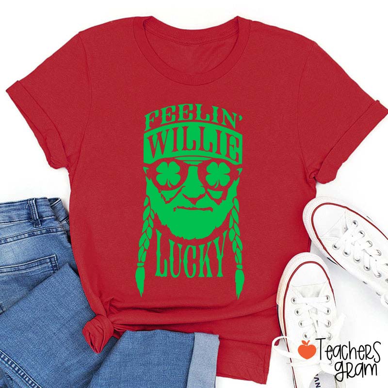 Feelin' Really Lucky Teacher T-Shirt