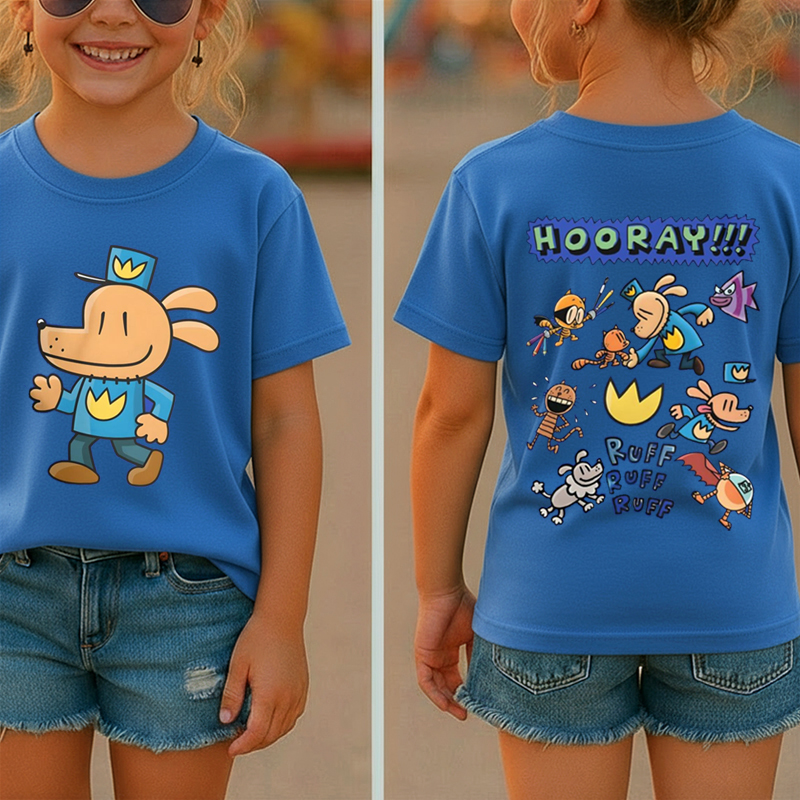 Hooray Ruff Ruff Ruff Class Two Sided T-Shirt