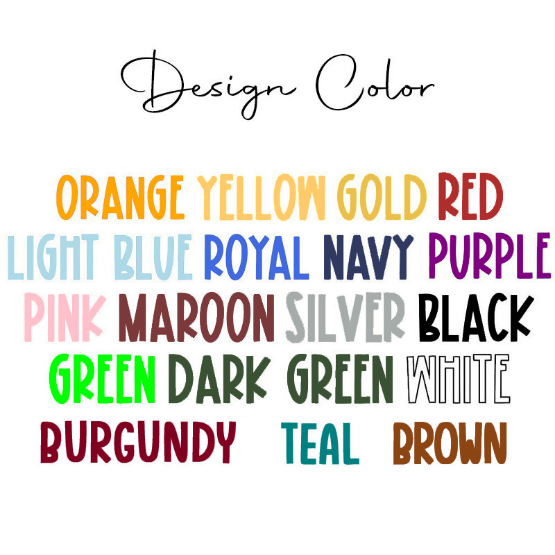 Personalized Mascot School Spirit Contrasting Colors Teacher T-Shirt