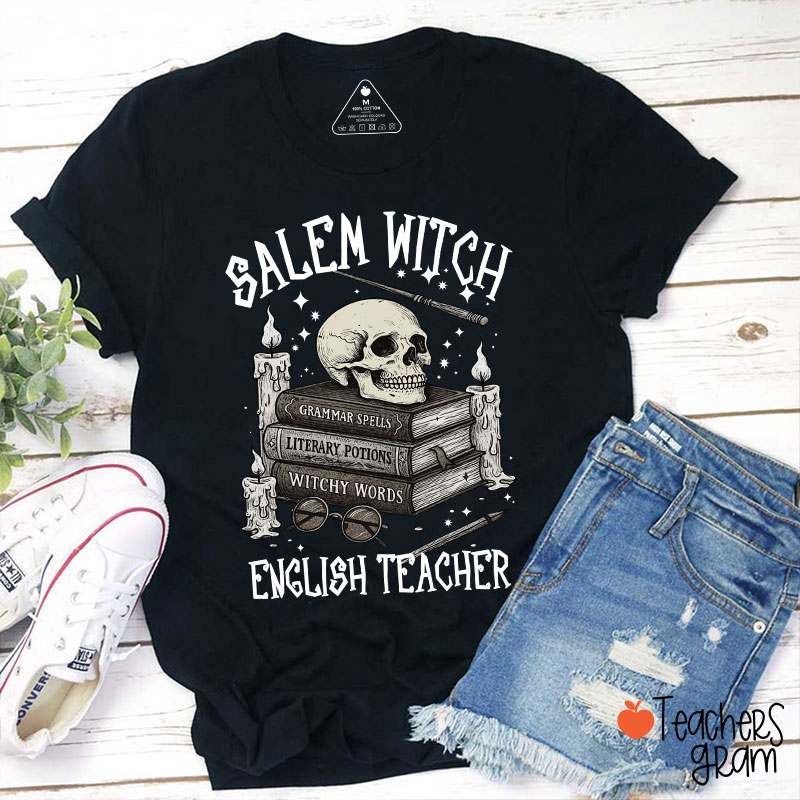 Salem Witch English Teacher Teacher T-Shirt