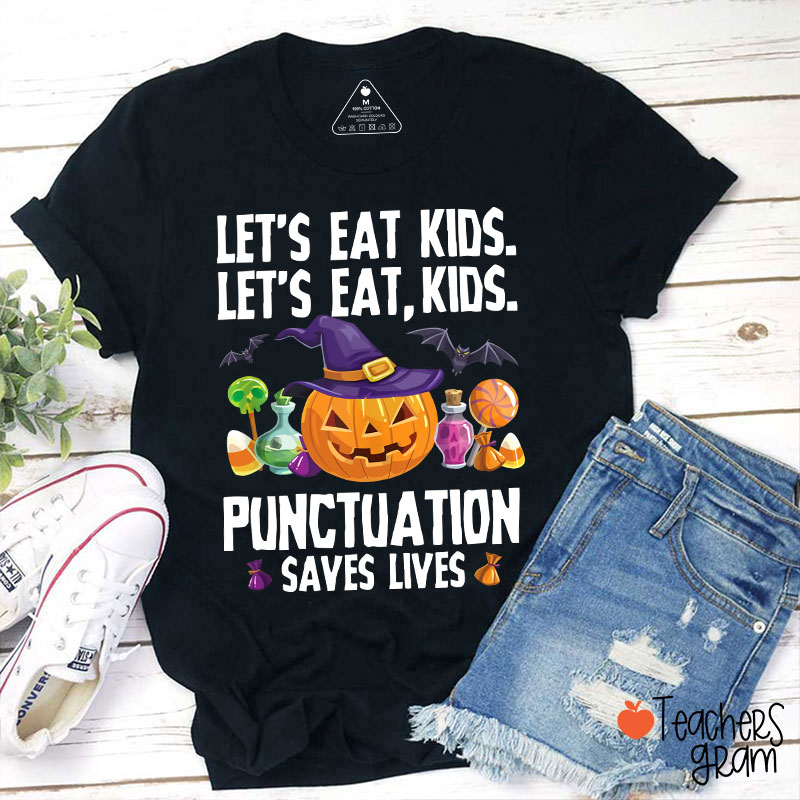 The Evil Halloween Pumpkin Teacher T-Shirt